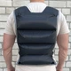 Жилет утяжелитель EasyFit i-Lite 25 кг (спортивный фиксированный утяжелительный с песком для тренировок, спорта и бега) EF-VST-025 (56002944) - изображение 4