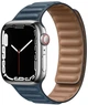 Ремешок Drobak Leather Link для Apple Watch All Series Ultra 2 49/45/44/42mm Mid Blue (191978) - изображение 1