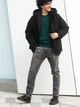Джинсы Slim Fit мужские Uniqlo 609497325 W32L34 Серые (1159792345) - изображение 5
