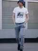 Джинсы Slim Fit мужские Uniqlo 609497325 W32L34 Серые (1159792345) - изображение 7