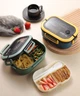 Ланч-бокс HOME FOOD об'ємом 1200 мл, синій - зображення 5