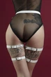 Гартери Feral Feelings Garter One size Білий (SO3450) - зображення 5