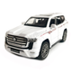 Игрушечная машинка металлическая Toyota Land Cruiser 300, тойота ленд крузер, белый, звук, свет, инерция, откр двери, багажник, капот, 1:32, 15*7*6см (ТК-18010) - изображение 3