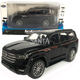 Игрушечная машинка металлическая Toyota Land Cruiser 300, тойота ленд крузер, черный, звук, свет, инерция, откр двери, багажник, капот, 1:32, 15*7*6см (ТК-18010) - изображение 1