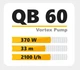 Вихровий насос Tekk Haus QB60 - зображення 3