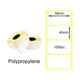 Поліпропіленова етикетка 58x40мм 1000шт. Polypropylene Thermal Transfer Labels - изображение 2