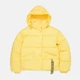 Підліткова демісезонна куртка-пуховик для дівчинки Fast Look CLU814 140 см Жовта (7800000064308) - зображення 1