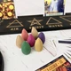 Комплект подставка под Карты Таро и 7 конусов Семь стихий темная 34599C - изображение 3