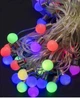 Гирлянда светодиодная Лампочки 18мм на елку 40 LED 7м переходник Мультиколор - изображение 2