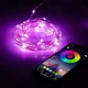 Светодиодная умная гирлянда Smart Роса RGB 200 LED с Bluetooth для елки от USB 20м - изображение 6