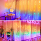Светодиодная гирлянда-занавес Штора Lightning Rainbow от USB с пультом ДУ 300 LED 3х3 м Разноцветный (RGB) (79685258) - изображение 2