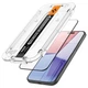 Защитное стекло Spigen Glas.TR "EZ FIT" FC (2 Pack) для iPhone 15 Plus Black (AGL06884) - изображение 3