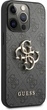 Панель Guess 4G Big Metal Logo для Apple iPhone 14 Pro Max Сірий (3666339066277) - зображення 3