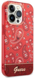 Etui plecki Guess Bandana Paisley do Apple iPhone 14 Pro Max Red (3666339064075) - obraz 3