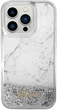 Панель Guess Liquid Glitter Marble для Apple iPhone 14 Pro Max Білий (3666339127336) - зображення 2