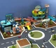 Большой детский автотрек парковка игровой развивающий 2в1 TUOSIQI TOYS для мальчиков с автоматическим лифтом машинками звуковыми эффектами и подсветкой - изображение 7