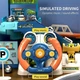 Большой детский автотрек парковка игровой развивающий 2в1 TUOSIQI TOYS для мальчиков с автоматическим лифтом машинками звуковыми эффектами и подсветкой - изображение 9