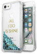 Панель Guess Liquid Glitter Party для Apple iPhone 6/7/8/SE 2020/SE 2022 Синій (3700740398302) - зображення 1