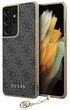 Панель Guess 4G Charms Collection для Samsung Galaxy S21 Ultra Сірий (3666339003241) - зображення 1