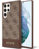 Панель Guess 4G Stripe Collection для Samsung Galaxy S23 Ultra Коричневий (3666339117573) - зображення 1