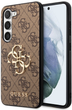 Панель Guess 4G Big Metal Logo для Samsung Galaxy S23 Plus Коричневий (3666339114886) - зображення 1