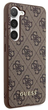 Панель Guess 4G Metal Gold Logo для Samsung Galaxy S23 Коричневий (3666339116989) - зображення 3