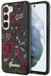 Etui plecki Guess Flower Collection do Samsung Galaxy S23 Khaki (3666339117252) - obraz 1