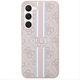 Панель Guess 4G Printed Stripe для Samsung Galaxy S23 Рожевий (3666339117498) - зображення 2