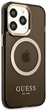 Панель Guess Gold Outline Translucent MagSafe для Apple iPhone 13 Pro Max Чорний (3666339057046) - зображення 3