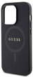 Etui plecki Guess Saffiano MagSafe do Apple iPhone 13 Pro Max Black (3666339155711) - obraz 3