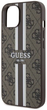 Панель Guess 4G Printed Stripes MagSafe для Apple iPhone 14 Plus Коричневий (3666339119782) - зображення 3