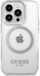 Панель Guess Metal Outline Magsafe для Apple iPhone 14 Pro Max Сріблястий (3666339069858) - зображення 2