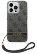 Панель Guess 4G Print Strap для Apple iPhone 14 Pro Чорний (3666339093815) - зображення 2