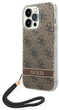 Панель Guess 4G Print Strap для Apple iPhone 14 Pro Max Коричневий (3666339093860) - зображення 3