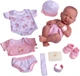 Вінілова лялька JC Toys La Newborn Boutique 14 Inch Doll Новонароджена дівчинка Berenguer (18543) - зображення 1
