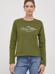 Longsleeve damski Tommy Hilfiger WW0WW40292-Green M Zielony (8720645372424) - obraz 1