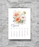 Календарь настенный перекидной НЕЖНОСТЬ АКВАРЕЛЬ 13 ЛИСТОВ ENTERSTORE 42х29.7 см (ART 240139) - изображение 9