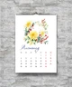 Календарь настенный перекидной НЕЖНОСТЬ АКВАРЕЛЬ 13 ЛИСТОВ ENTERSTORE 42х29.7 см (ART 240139) - изображение 12