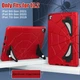 Чехол STR Spider Apple iPad 9 (10.2" экран) детский с подставками Spiderman Red/Black - изображение 6