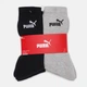 Набор женских носков высоких хлопковых Puma Crew Sock 88749602 35-38 6 пар Черный/Серый (8713537698603) - изображение 5