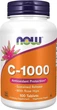 Витамин С 1000 мг с шиповником Now Foods, C-1000, Rose Hips Powder, 100 таблеток - изображение 1