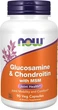 Глюкозамін, хондроїтин і МСМ Now Foods Glucosamine & Chondroitin with MSM, Joint Health, Mobility and Comfort, 90 капсул - зображення 1