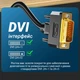 Адаптер видеосигнала с DVI на VGA, мультимедийный переходник Addap DVI2VGA-01, 1080P - изображение 6