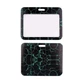 Офисный бейдж на шею Chansin Emerald-Black Marble Горизонтальный (71897798) - изображение 2