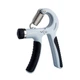 Эспандер кистевой пружинный с регулируемой нагрузкой Newt Power Grip Pro CM 5-60 кг серо-черный NE-W-87-G - изображение 1