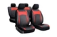 Авточехлы из эко кожи для Fiat Punto 1999-2012 Pok-ter Desing Leather с красной вставкой - изображение 3