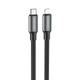 Кабель Type C - Lightning Borofone BX82 PD (3А/1 м) Черный - изображение 1