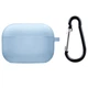 Чехол для AirPods 3 Epik Microfiber Series Голубой/Lilac Blue - изображение 1