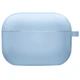 Чехол для AirPods 3 Epik Microfiber Series Голубой/Lilac Blue - изображение 2