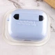 Чехол для AirPods 3 Epik Microfiber Series Голубой/Lilac Blue - изображение 4